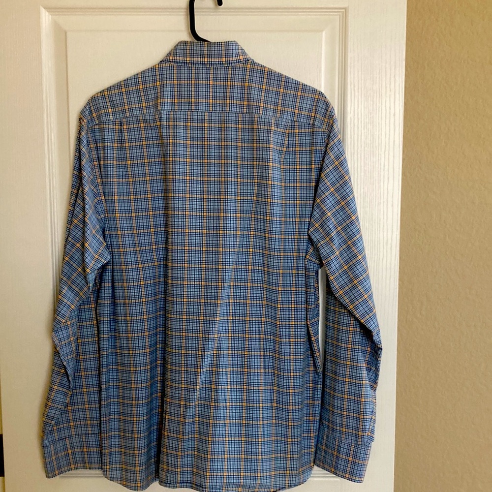 J Crew Men's Plaid Dress Shirt, size L. - Picture 5 of 5